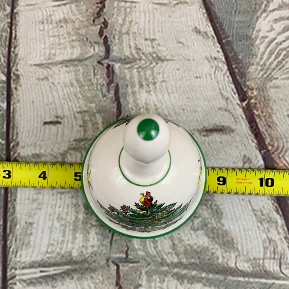 Spode Christmas Tree England Dinner Bell S3324-D - Picture 5 of 8